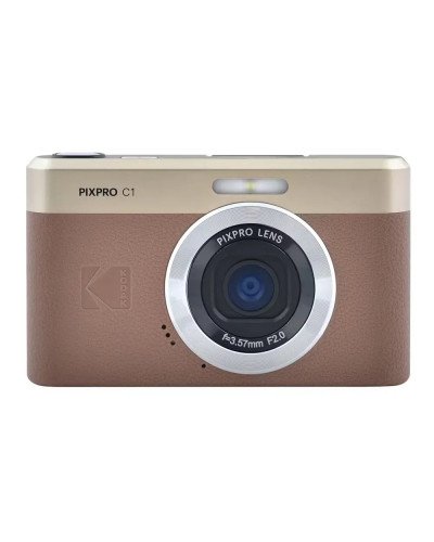 Kodak Pixpro C1 13MP FHD 1080P Digital Camera Brown Kodak Pixpro C1 13MP FHD 1080P Digital Camera Brown