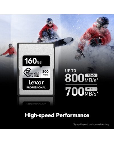 Lexar 160GB Professional CFexpress Type A Card SILVER Series