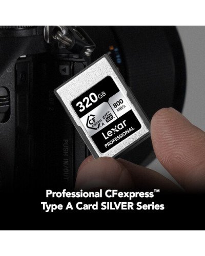 Lexar 320GB Professional CFexpress Type A Card SILVER Series