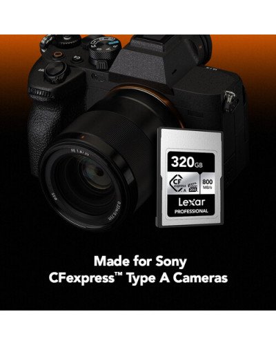 Lexar 320GB Professional CFexpress Type A Card SILVER Series
