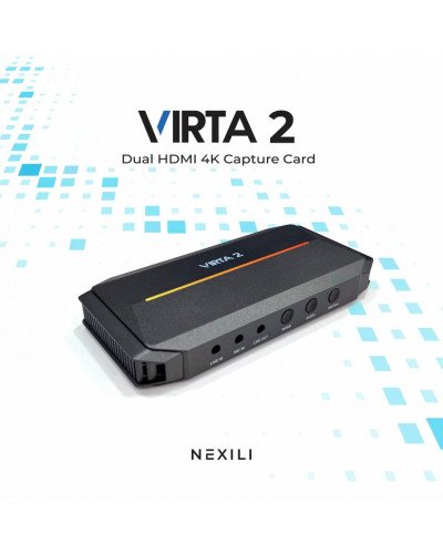 NEXILI Virta 2 Dual HDMI 4K Capture Card