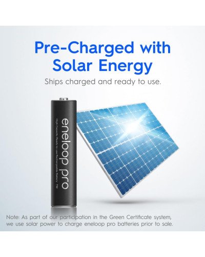 Panasonic eneloop PRO AAA Rechargable Batteries 950mAh