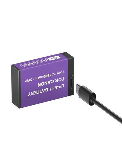 LP-E17 for CANON Rechargeable Battery with USB-C Input LP-E17 for CANON Rechargeable Battery with USB-C Input