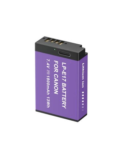 LP-E17 for CANON Rechargeable Battery with USB-C Input LP-E17 for CANON Rechargeable Battery with USB-C Input