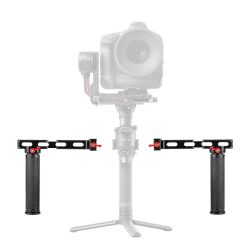 Stabilizer Dual Handle Grip Extended Light Monitor Bracket Stand For RS2/RSC2/RS3/R3