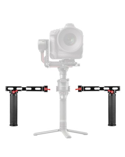 Stabilizer Dual Handle Grip Extended Light Monitor Bracket Stand For RS2/RSC2/RS3/R3