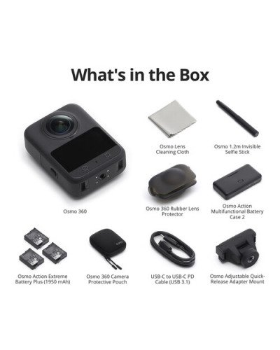 DJI Osmo 360 Action Camera Adventure Combo