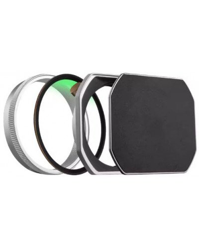 MRCUV Adapter Hood Kit for FUJIFILM X100 Series X100/X100V/X100VI/X100F/X100S/X100T (Silver)