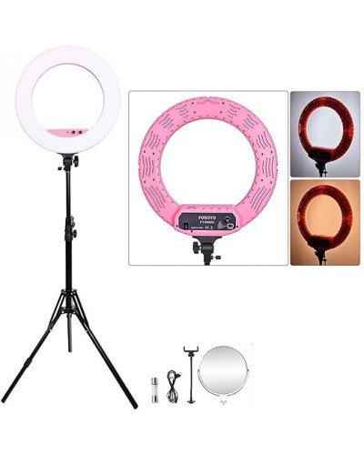 Godox LR160 Bi-Color Ringlight (Pink)