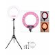 Godox LR160 Bi-Color Ringlight (Pink)