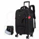 Camera Trolley Backpack with Wheels Professional DSLR Travel Bag (45L)