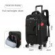 Camera Trolley Backpack with Wheels Professional DSLR Travel Bag (45L)