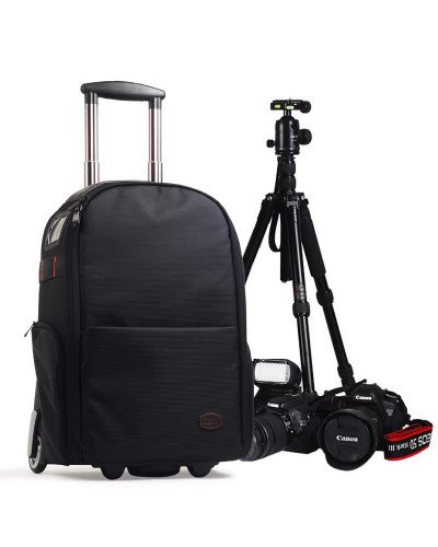 Camera Bag Trolley Case Backpack Photography Bag SLR Bag Casual Digital Backpack Camera