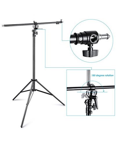 NiceFoto LS-16 Studio Boom Arm Light Stand