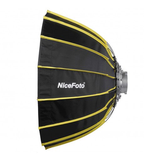 NiceFoto LED-Φ60g Quick Set-up Parabolic Softbox With Grid 60cm