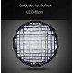 NiceFoto LED-Φ60g Quick Set-up Parabolic Softbox With Grid 60cm