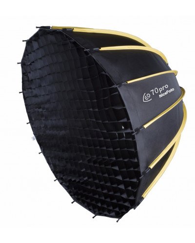 NiceFoto 70Pro Quick Installation Deep Softbox With Grid 70cm
