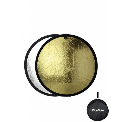 NiceFoto SR-2-Ø22" 2in1 Round Reflector Discs (56cm)