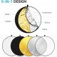 NiceFoto SR-5-Ø42" 5in1 Round Reflector Discs (107cm) NiceFoto SR-5-Ø42" 5in1 Round Reflector Discs (107cm)