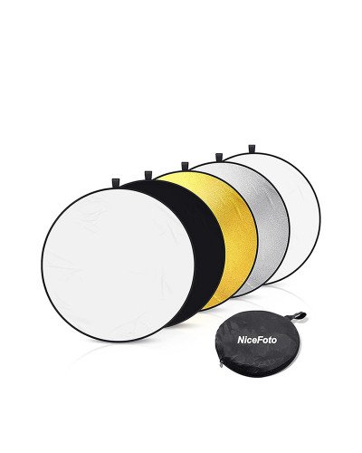 NiceFoto SR-5-Ø22" 5in1 Round Reflector Discs (56cm)
