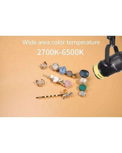 NiceFoto BJ-600A 30W Bi-Color Zoom LED Video Light