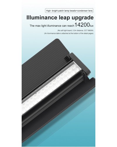 NiceFoto TC-C2 Bi-Color RGB 24W Handheld LED Light Wand with Barndoor