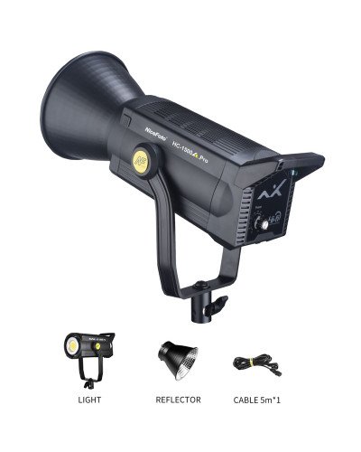 NiceFoto HC-1500A.Pro 150W Bi-Color COB LED Video Light NiceFoto HC-1500A.Pro 150W Bi-Color COB LED Video Light