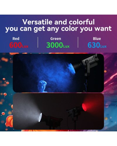 NiceFoto LV-3000C RGBWW Color 300W LED Video Light NiceFoto LV-3000C RGBWW Color 300W LED Video Light