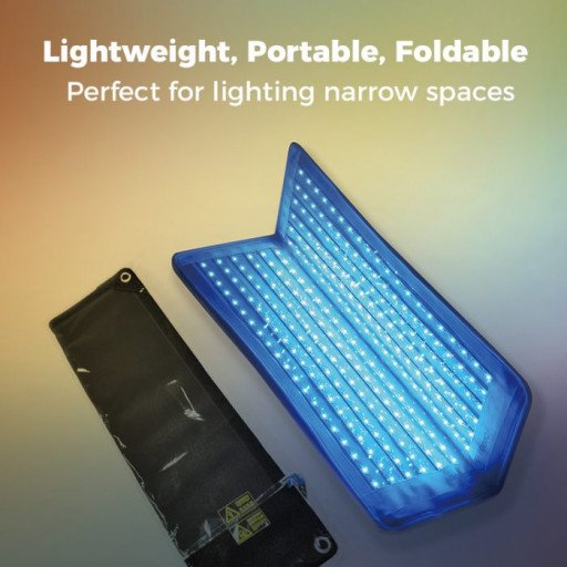 NiceFoto FB-2000C 200W RGBW Folding Fabric LED Light