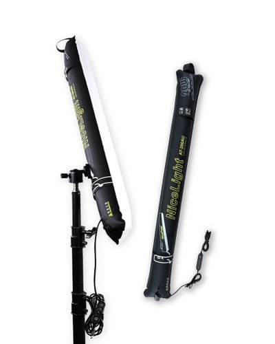 NiceFoto AT-200AU 20W Portable Air Tube Bi-Color LED Light (2 Kit)