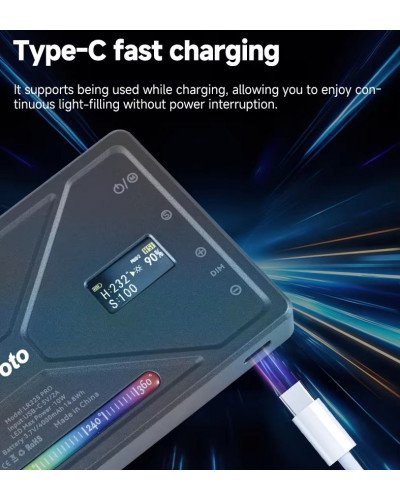 NiceFoto TC-225 Pro 10W RGB Pocket Light NiceFoto TC-225 Pro 10W RGB Pocket Light