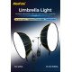 NiceFoto DL120-3000A 300W Bi-Color Umbrella Light(With Grid)