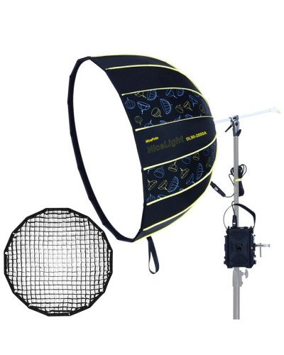 NiceFoto DL90-2000A 200W Bi-Color Umbrella Light(With Grid) NiceFoto DL90-2000A 200W Bi-Color Umbrella Light(With Grid)
