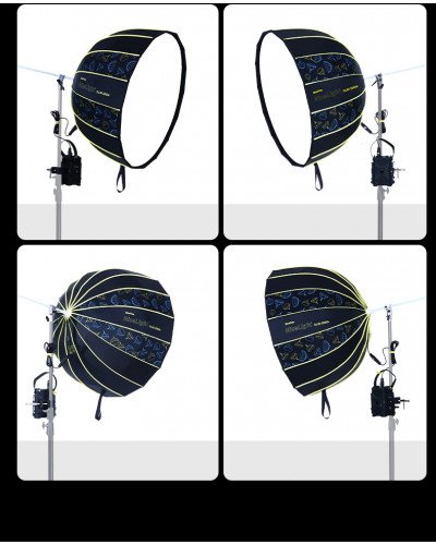 NiceFoto DL80-1000A 100W Bi-Color Umbrella Light(With Grid)