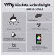 NiceFoto DF120-3000A 300W Bi-Color Umbrella Light(With Grid)