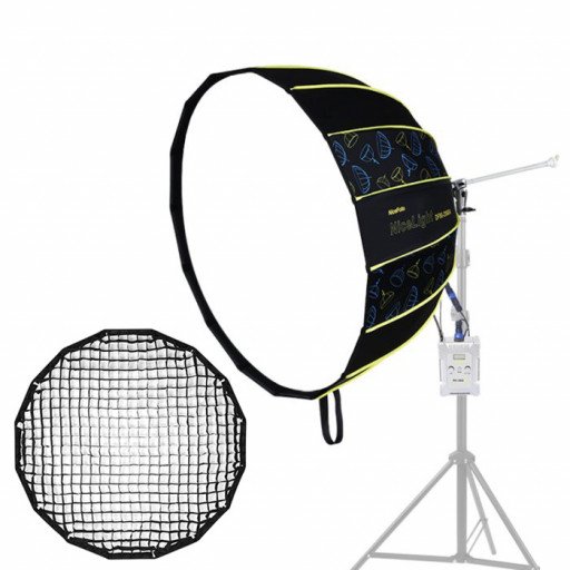 NiceFoto DF90-2000A 200W Bi-Color Umbrella Light(With Grid)