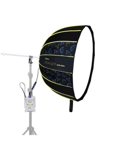 NiceFoto DF90-2000A 200W Bi-Color Umbrella Light(With Grid)