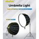 NiceFoto DF90-2000A 200W Bi-Color Umbrella Light(With Grid) NiceFoto DF90-2000A 200W Bi-Color Umbrella Light(With Grid)
