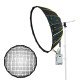 NiceFoto DF80-1000A 100W Bi-Color Umbrella Light(With Grid)