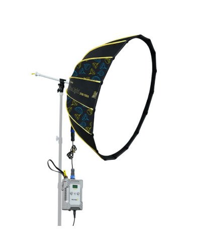 NiceFoto DF80-1000A 100W Bi-Color Umbrella Light(With Grid)