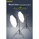 NiceFoto KT-DP80-1000B 100W (Daylight) Umbrella Light 2 Kit (With 2 Stand)