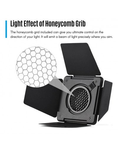 NiceFoto SN-32 Barndoor Filter Kit For BJ-600A BJ-600B NiceFoto SN-32 Barndoor Filter Kit For BJ-600A BJ-600B