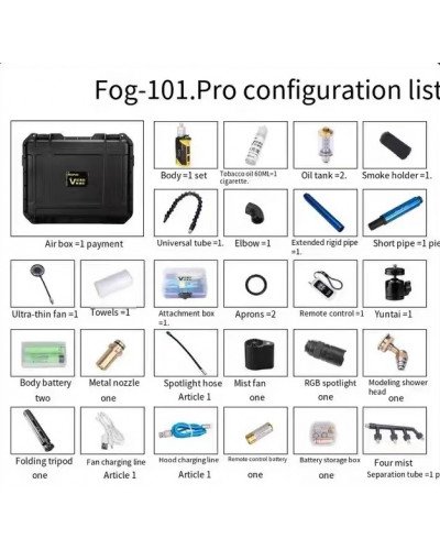 NiceFoto Fog-101 Pro Portable Hand-Held Fog Machine