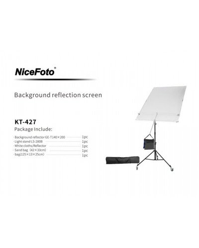 NiceFoto KT-427 Background Reflector Screen Kit