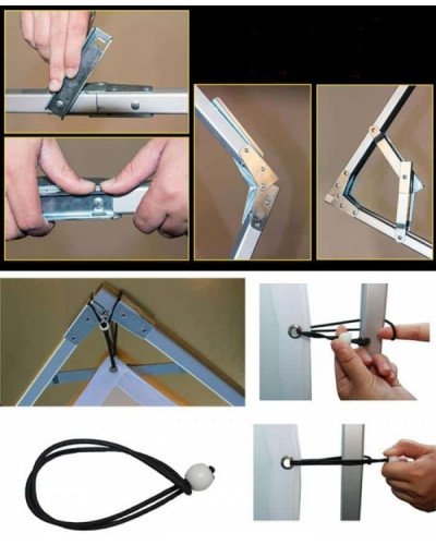 NiceFoto KT-429 Background Reflector Screen Kit (240×240cm) NiceFoto KT-429 Background Reflector Screen Kit (240×240cm)