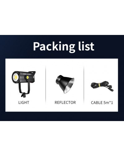 NiceFoto HC-1000A.Pro 100W Bi-Color COB LED Video Light