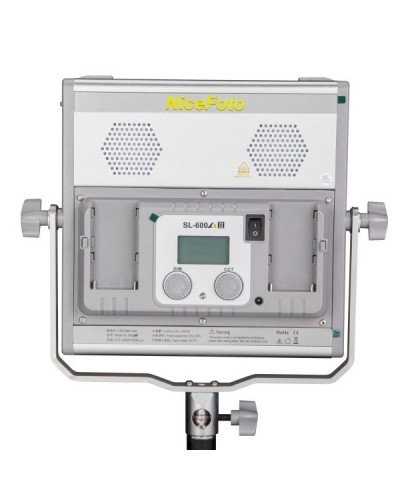 NiceFoto SL-600AⅡ Bi-Colour Video LED Panel Light NiceFoto SL-600AⅡ Bi-Colour Video LED Panel Light