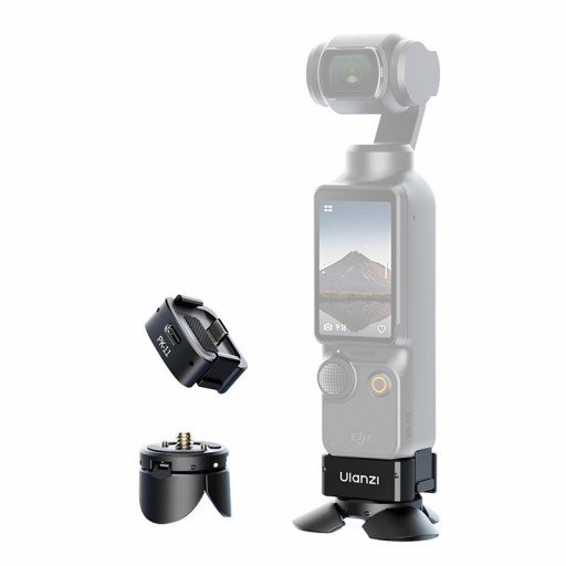 Ulanzi USB-C Locating Baseplate with Mini Tripod for DJI Osmo Pocket 3