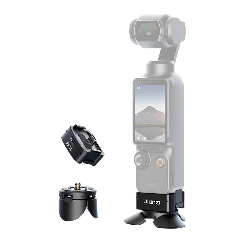 Ulanzi USB-C Locating Baseplate with Mini Tripod for DJI Osmo Pocket 3