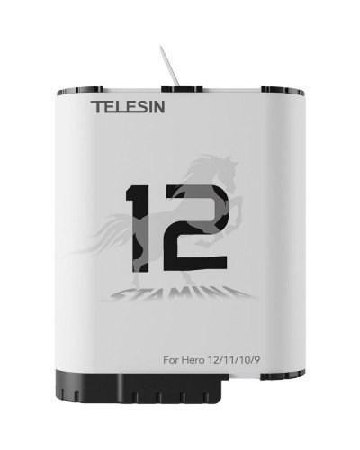 TELESIN 1720mAh Stamina Battery for GoPro HERO12/11/10/9